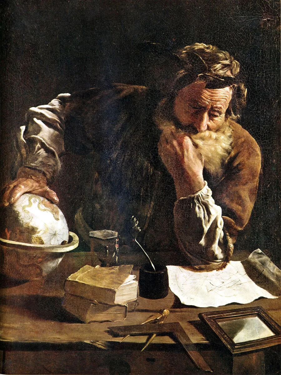 Archimedes by Domenico Fetti, 1620