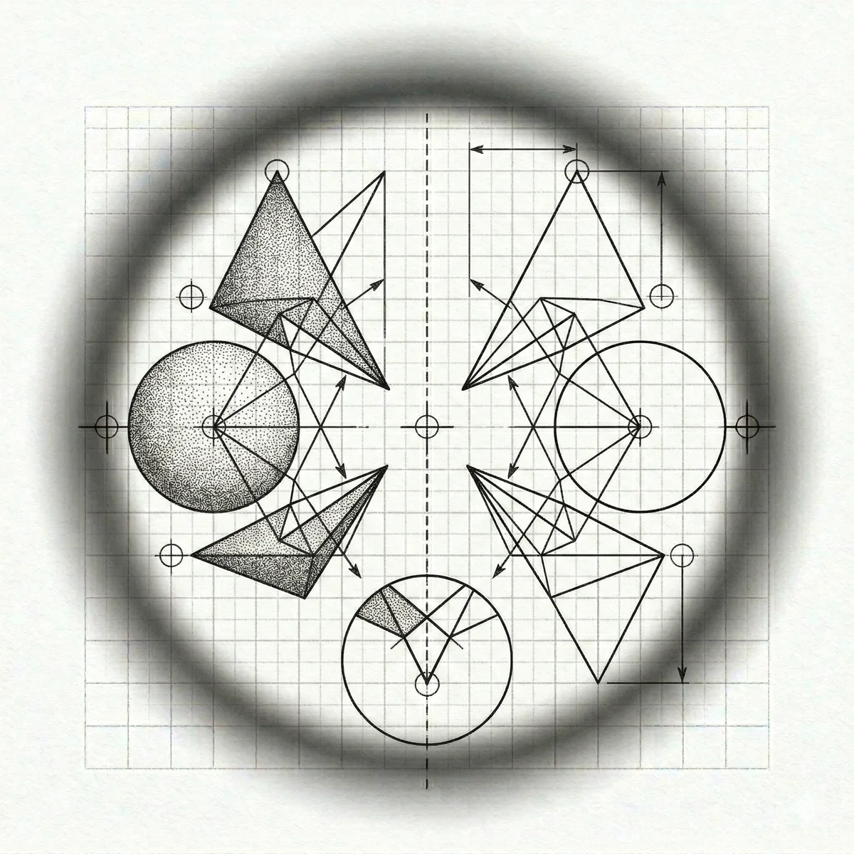 Geometric inversion illustration