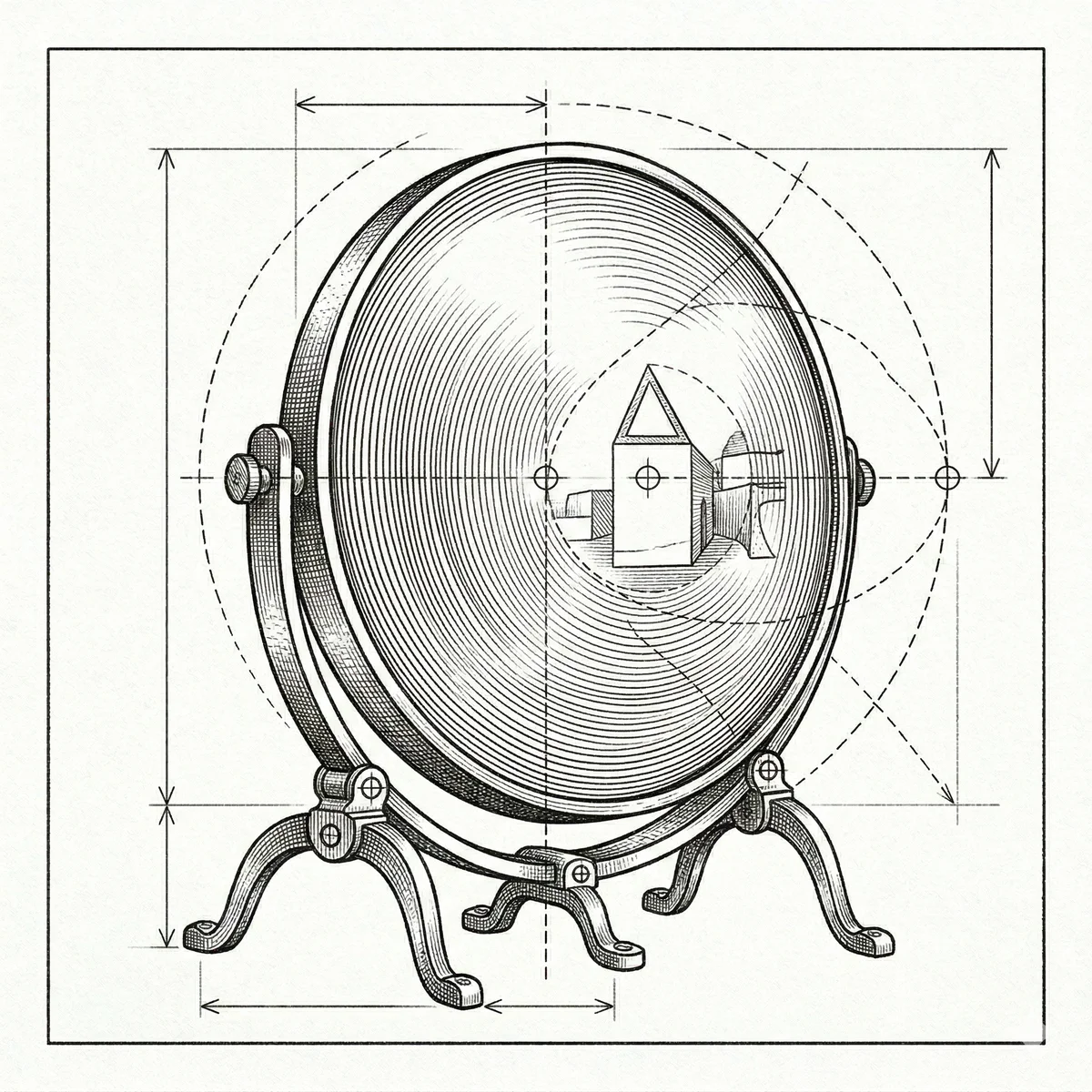 Convex mirror &ndash; The Identity Flip